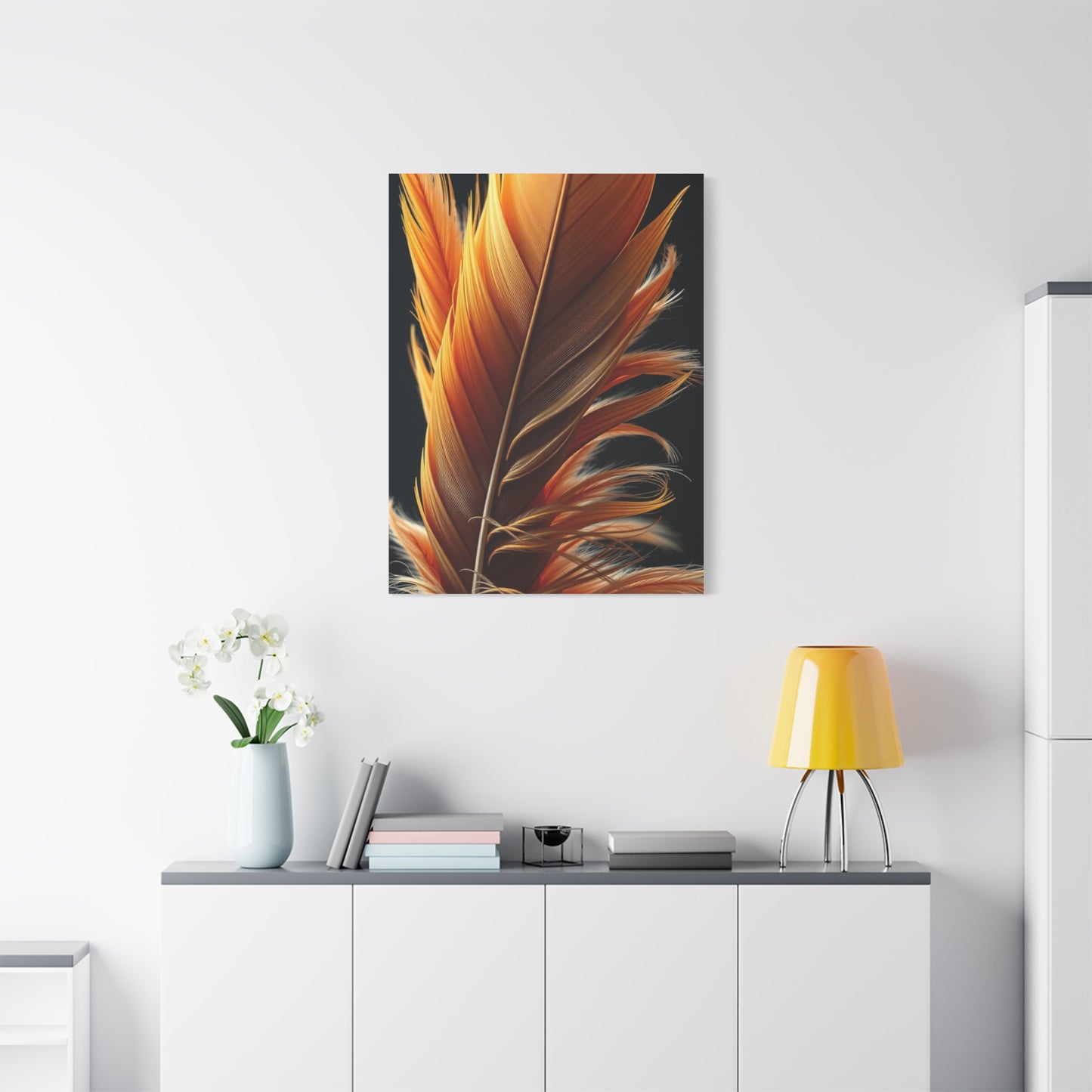 Masterpiece Feather Art Vision Wall Art & Canvas Print