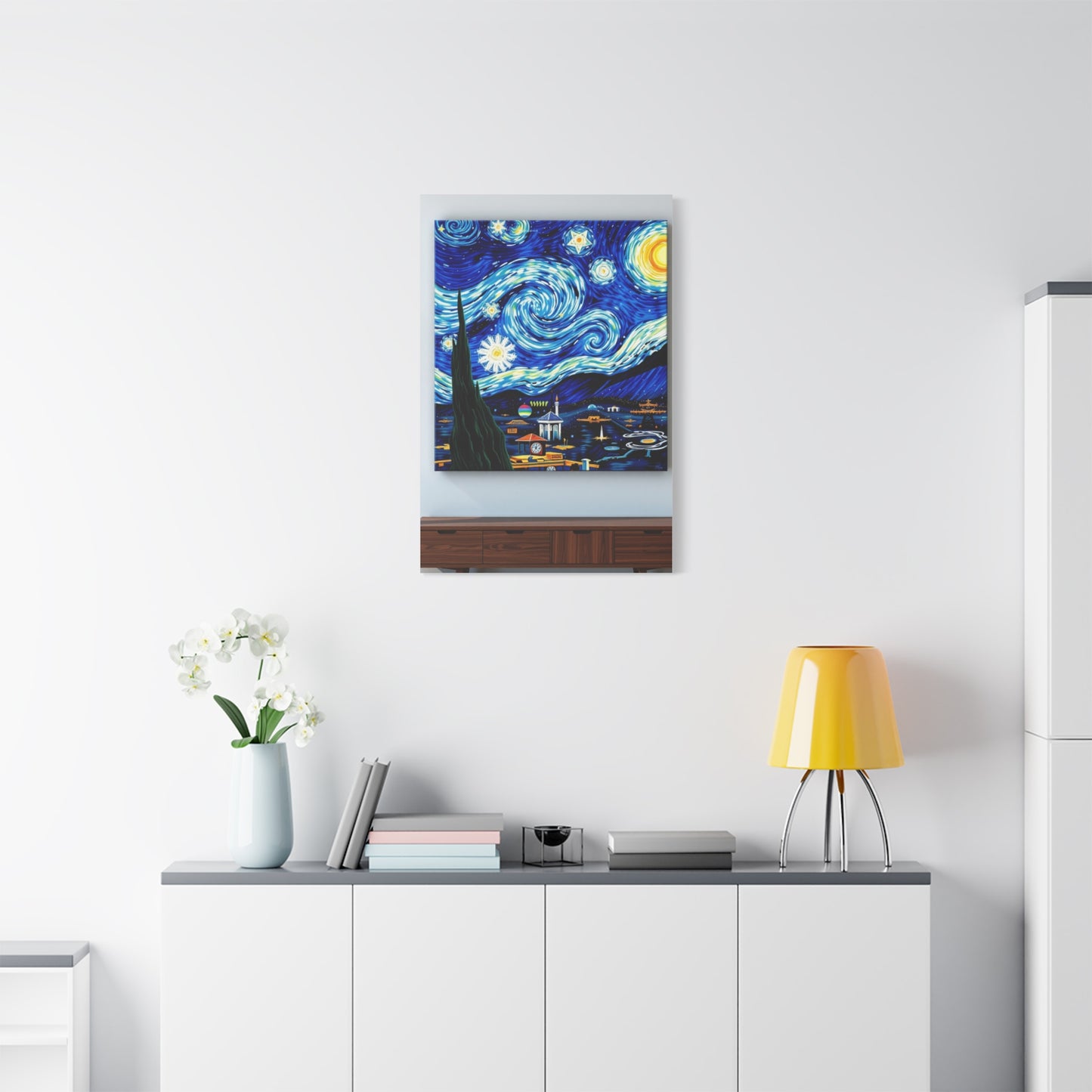 The Starry Night Canvas Art Supreme Gallery Wall Art & Canvas Print
