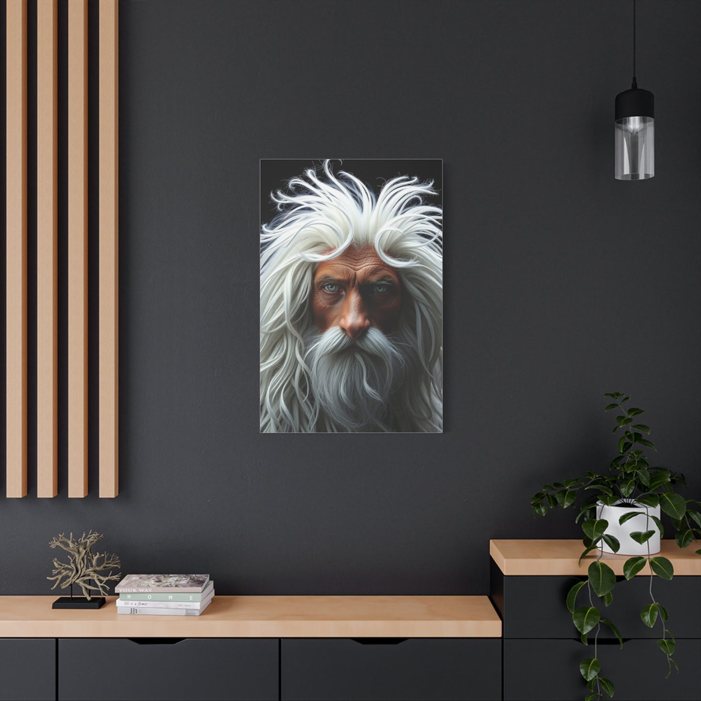 Supreme Gray & White Art Collection Wall Art & Canvas Print