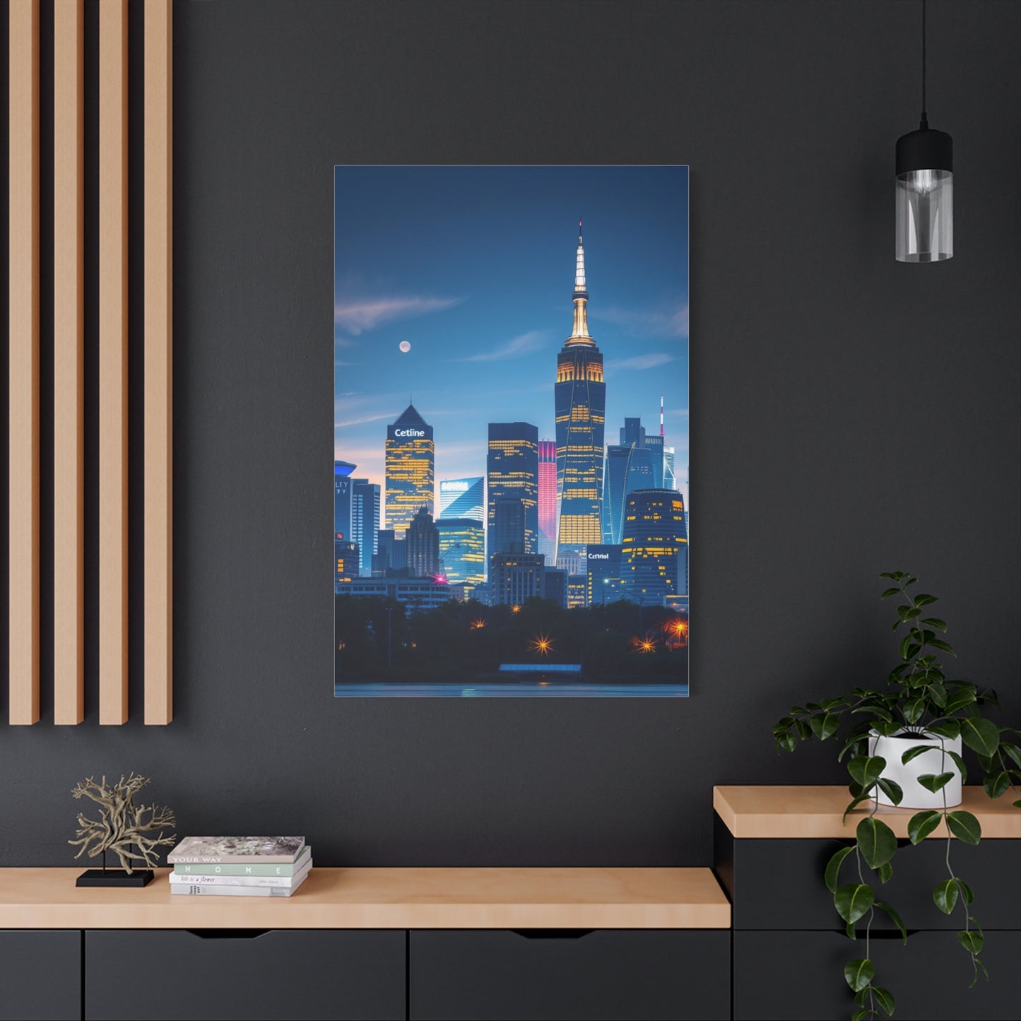 Masterpiece City Skylines Art Vision Wall Art & Canvas Print
