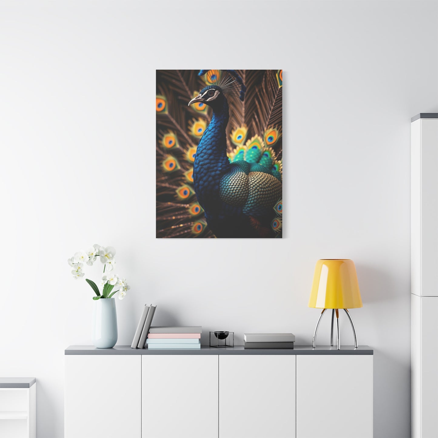Masterpiece Peacock Art Vision Wall Art & Canvas Print