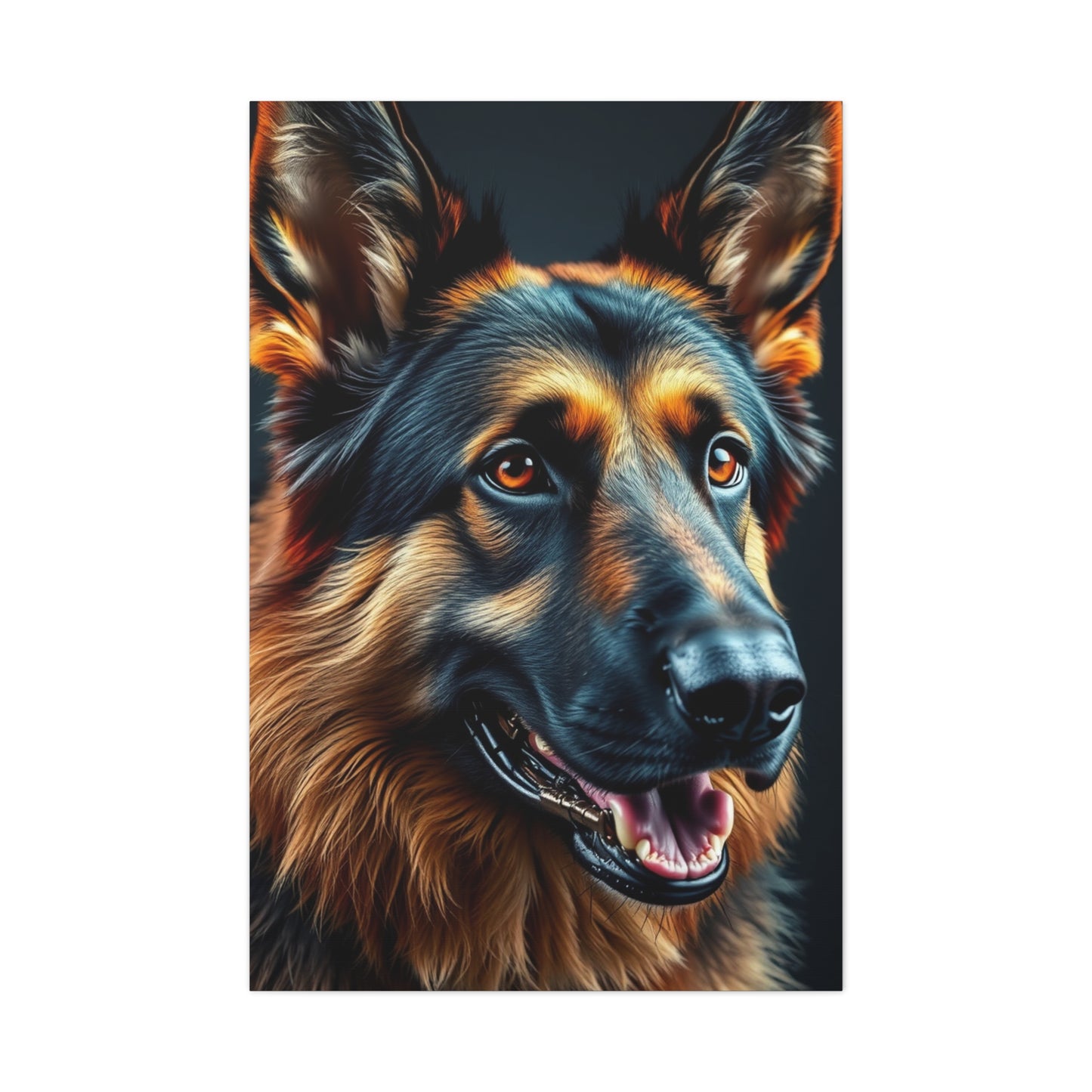 German Shepherd Art Supreme Gallery Wall Art & Canvas Print