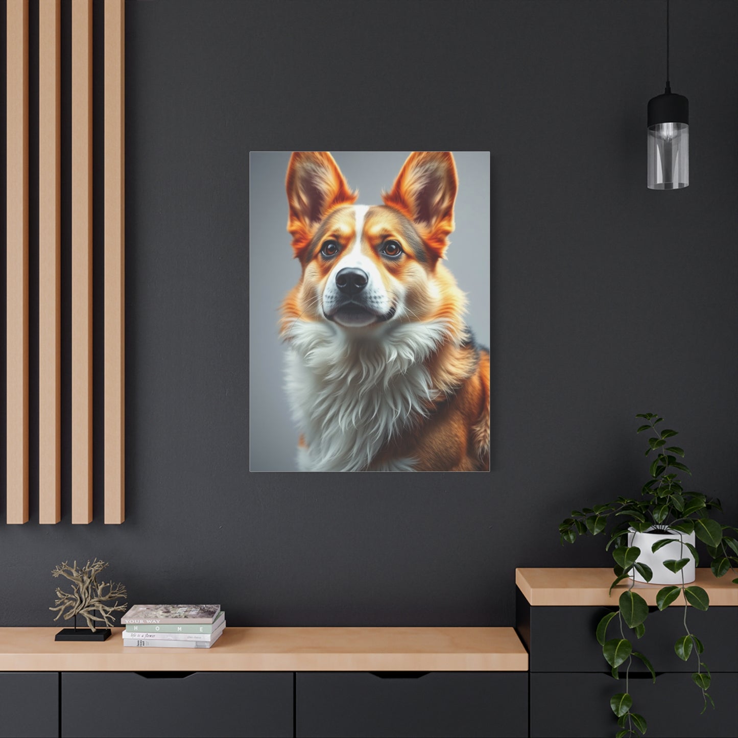 Supreme Corgi Dog Art Collection Wall Art & Canvas Print