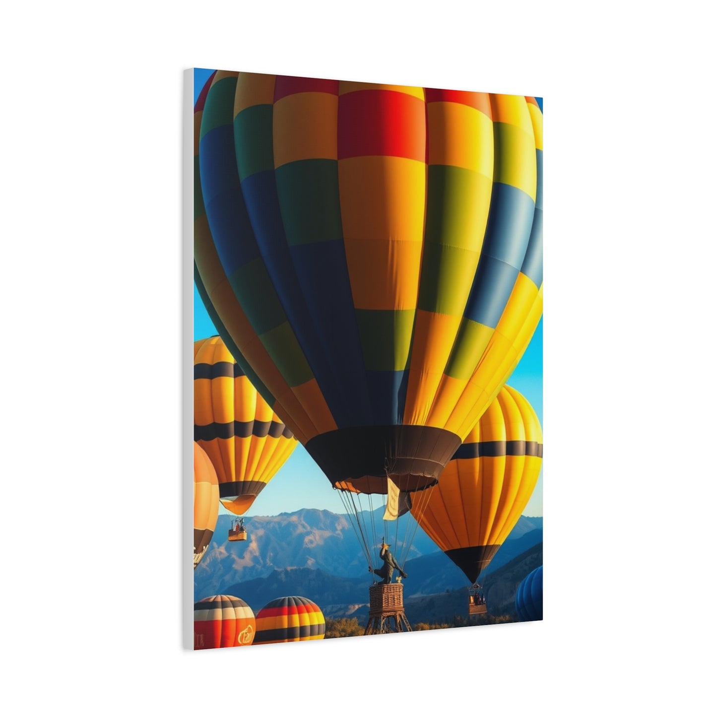 Hot Air Balloon Art Luxury Canvas Wall Art & Canvas Print