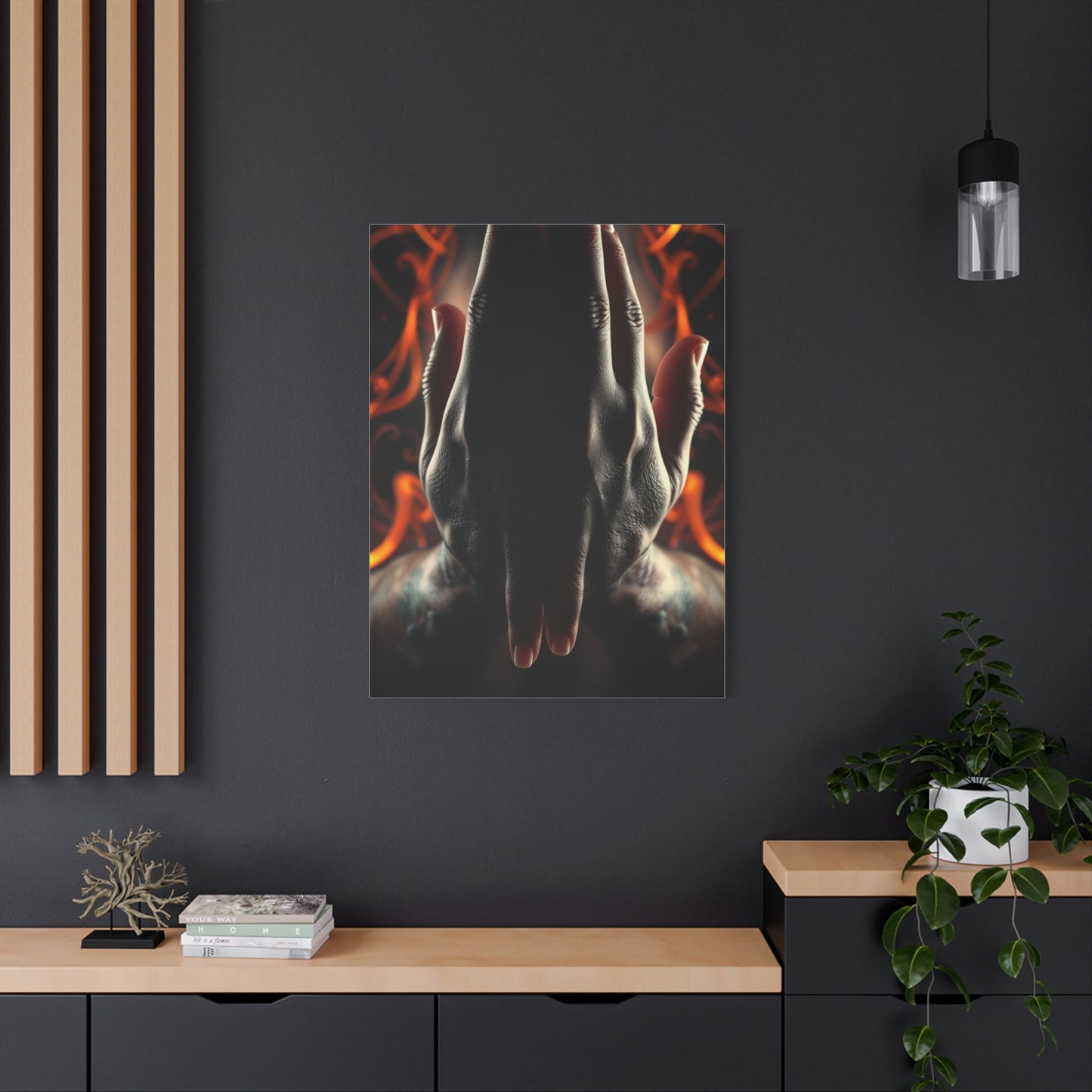 Masterpiece Hands Art Vision Wall Art & Canvas Print