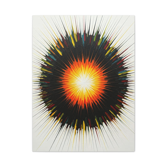 Radiant Energy Core Abstract Wall Art & Canvas Prints