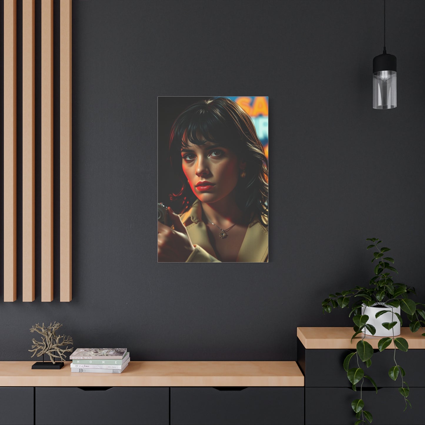 Masterpiece Pulp Fiction Character Art Vision Wall Art & Canvas Print
