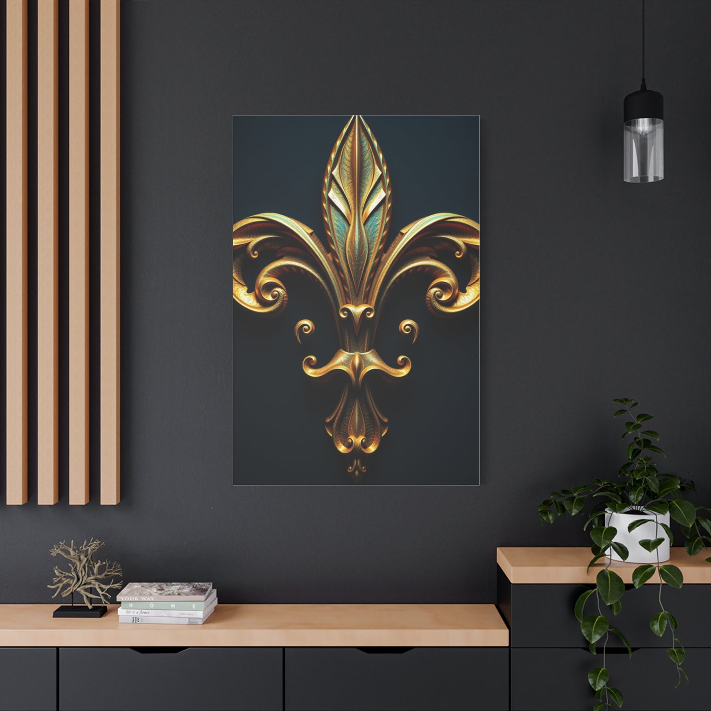 Fleur-de-Lis Art Supreme Gallery Wall Art & Canvas Print
