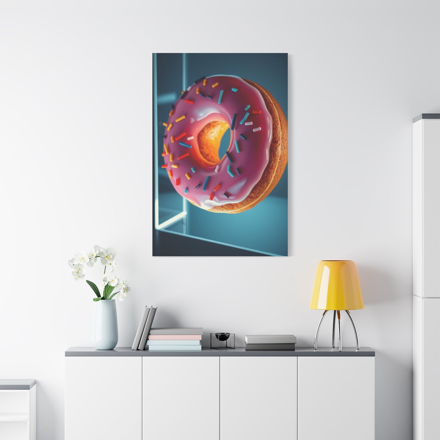 Supreme Donut Art Collection Wall Art & Canvas Print