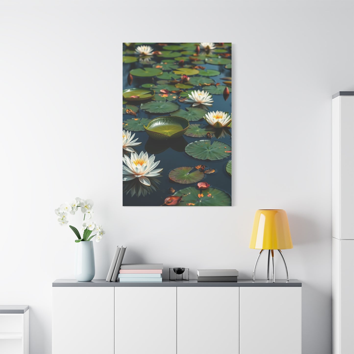 Vision Claude Monet Water Lilies Art Art Wall Art & Canvas Print