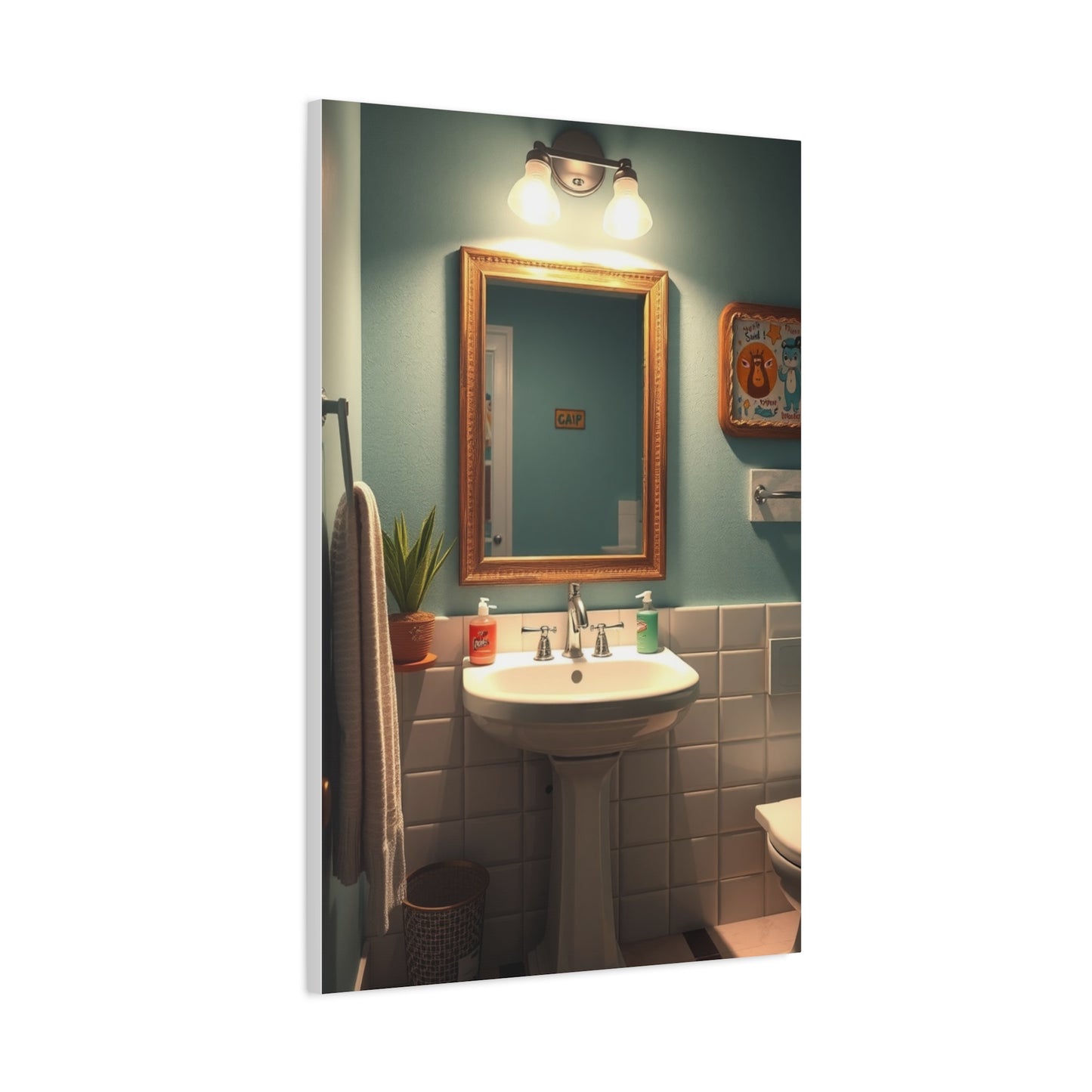 Kid’s Bathroom Art Luxury Canvas Wall Art & Canvas Print