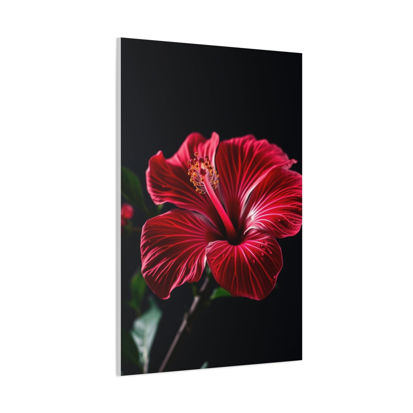 Masterpiece Hibiscus Flower Art Vision Wall Art & Canvas Print
