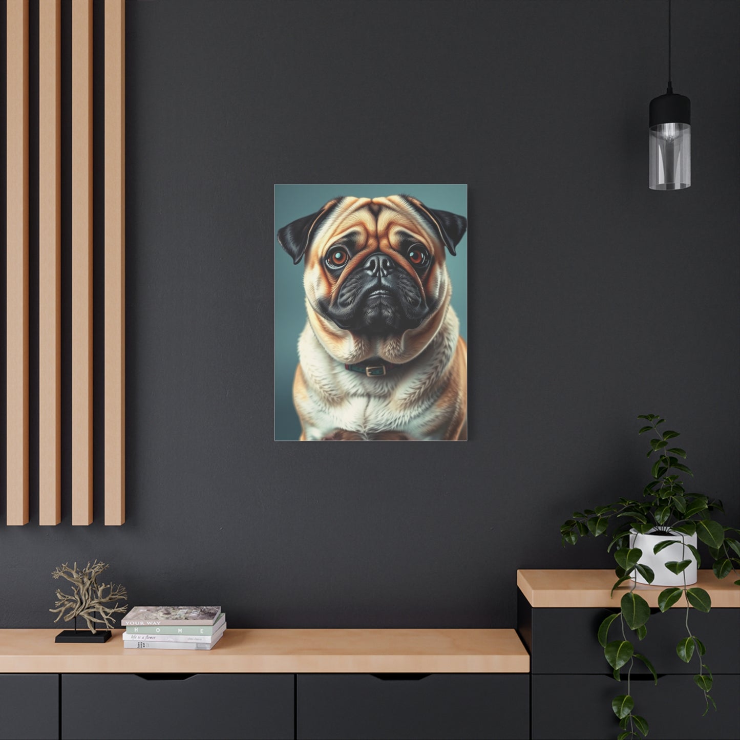 Pug Art Refined Canvas Wall Art & Canvas Print