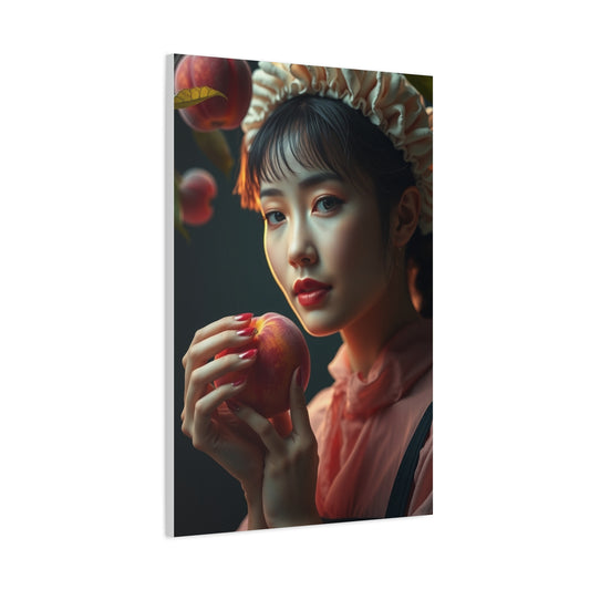 Peach Art Luxury Canvas Wall Art & Canvas Print