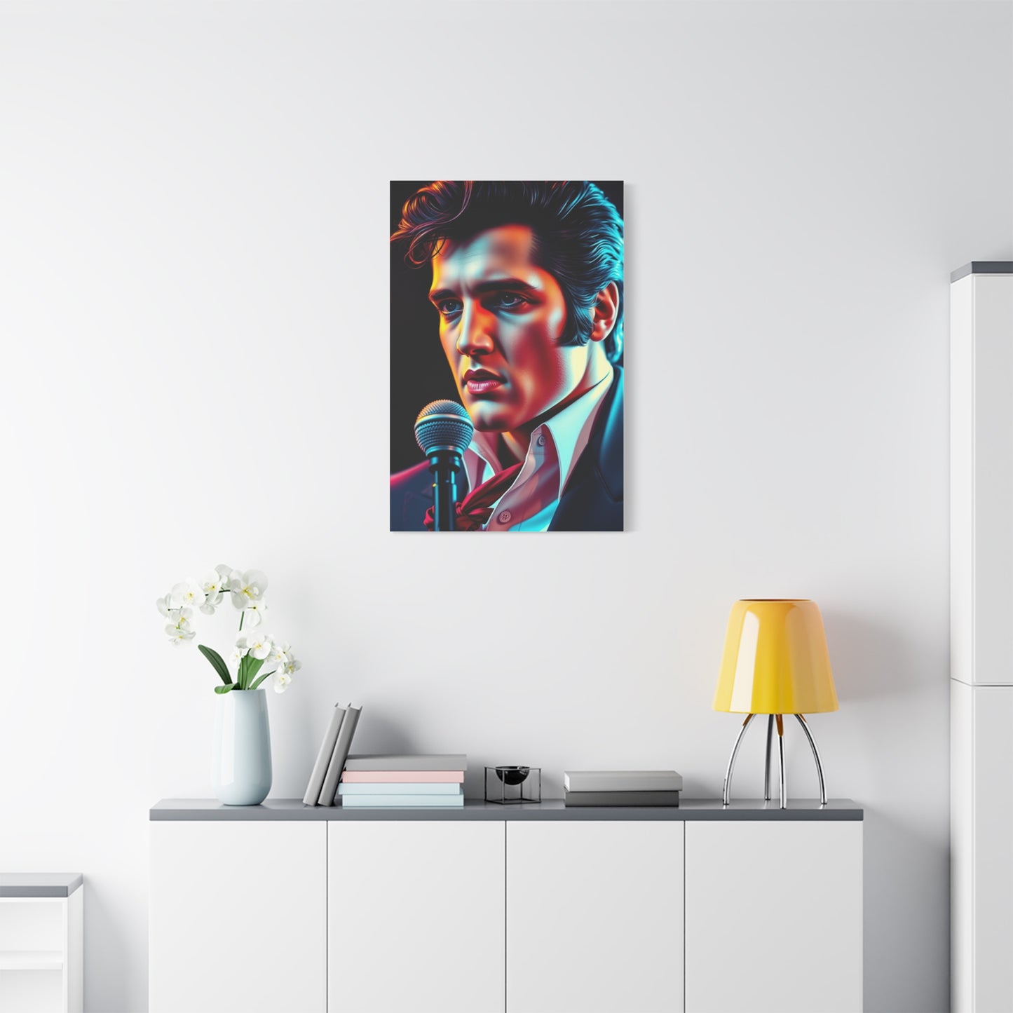 Vision Elvis Presley Art Art Wall Art & Canvas Print