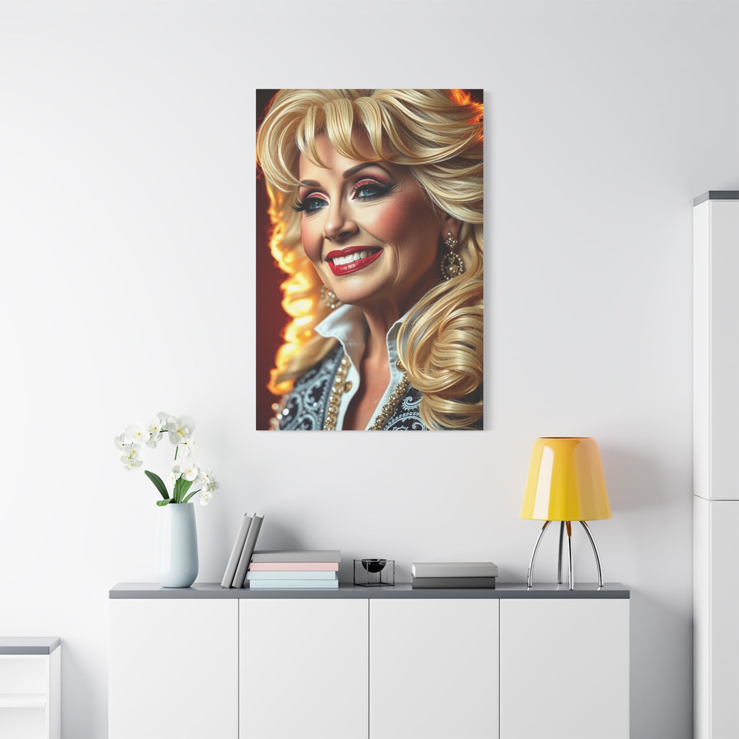 Supreme Dolly Parton Art Collection Wall Art & Canvas Print