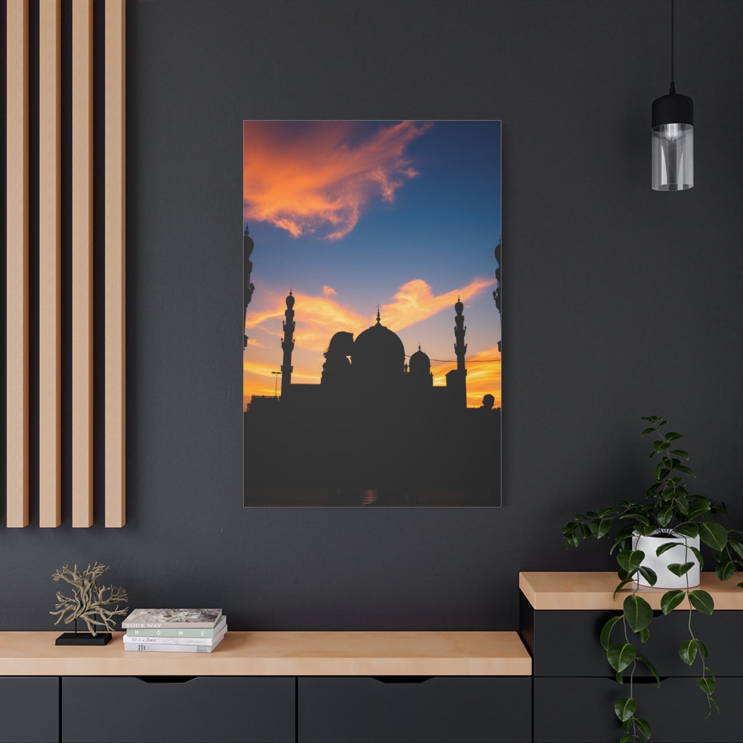 Masterpiece Silhouettes Art Vision Wall Art & Canvas Print