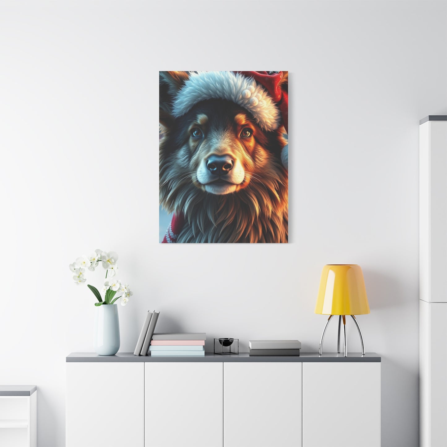Masterpiece Christmas Animal Art Vision Wall Art & Canvas Print