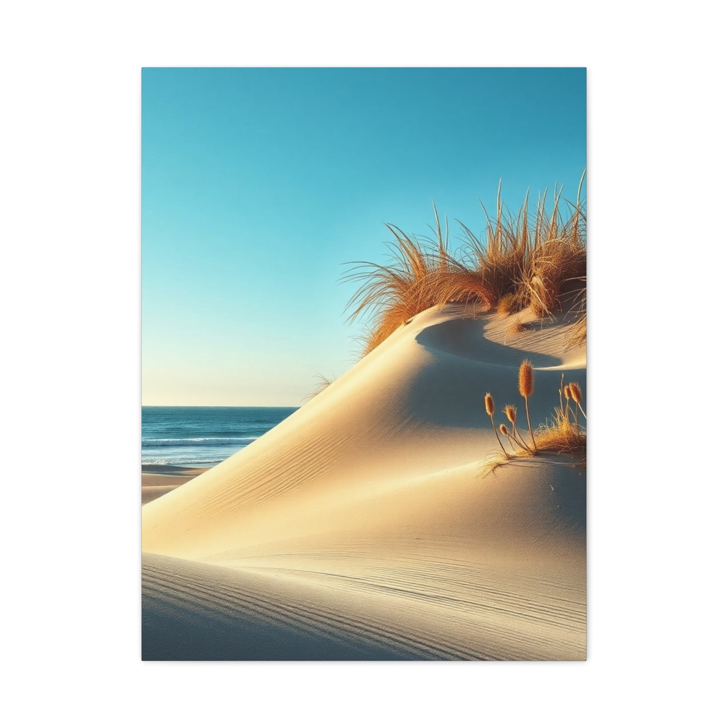 Vision Coastal Sand Dunes Art Art Wall Art & Canvas Print