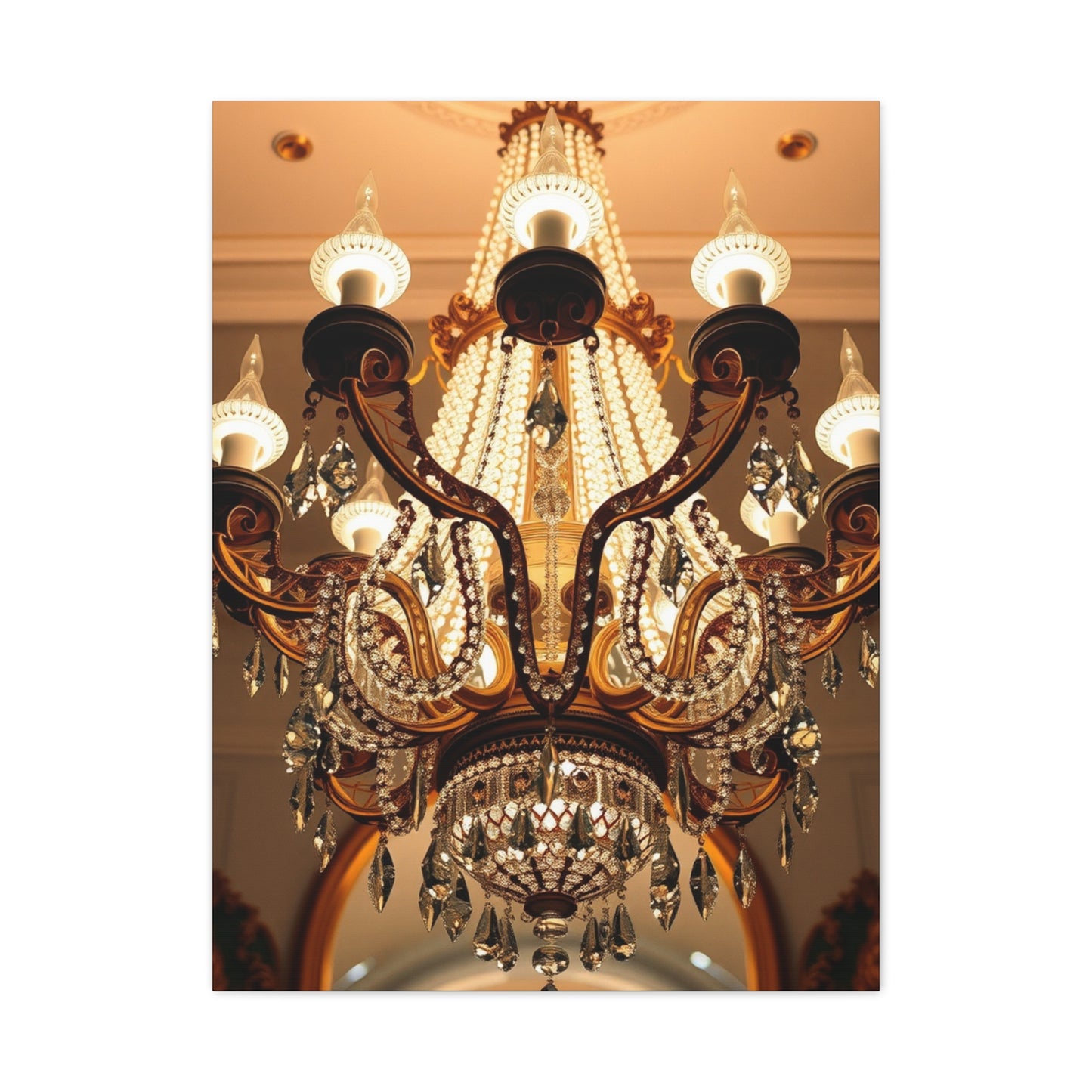 Elite Chandelier Art Vision Wall Art & Canvas Print