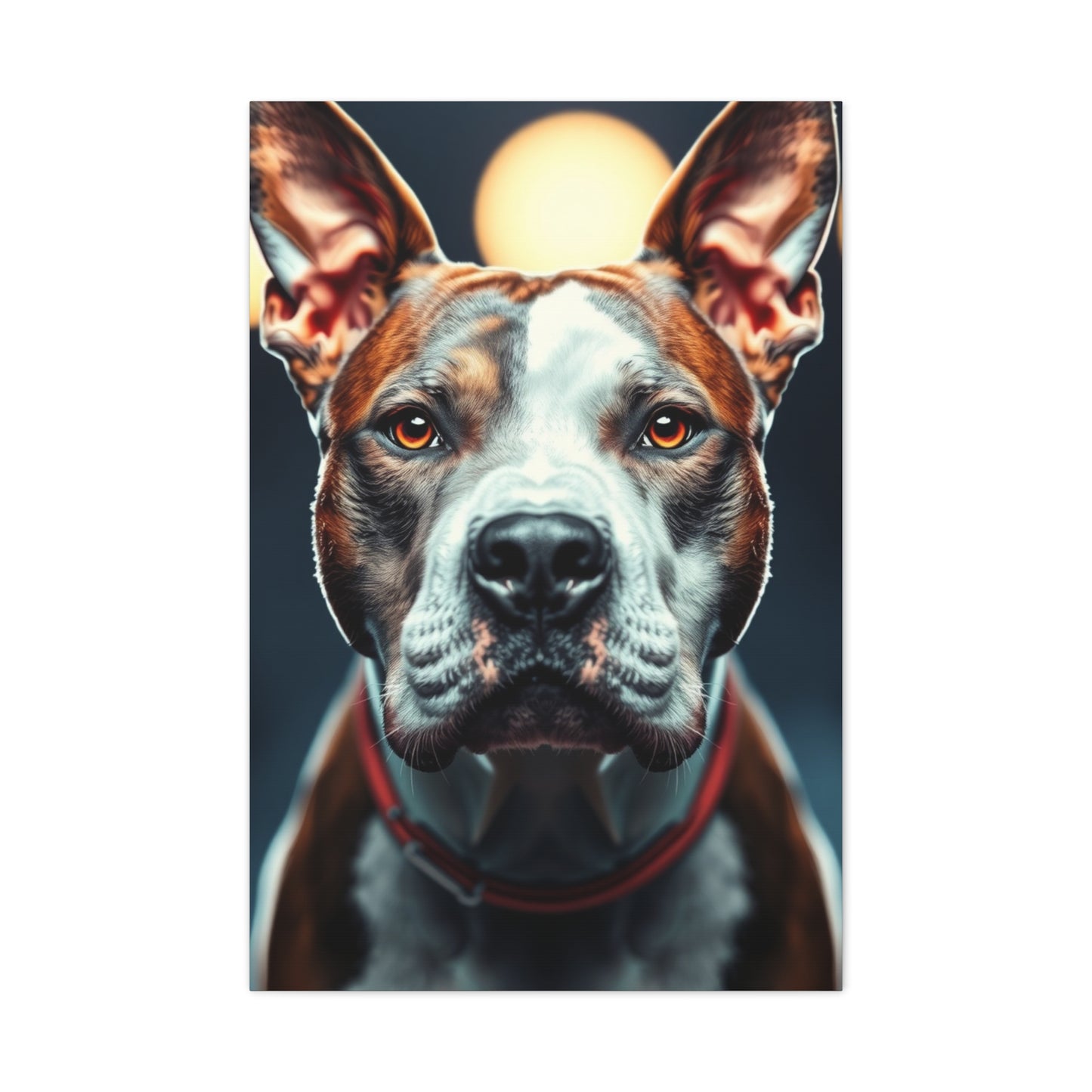 Pit Bull Art Refined Canvas Wall Art & Canvas Print