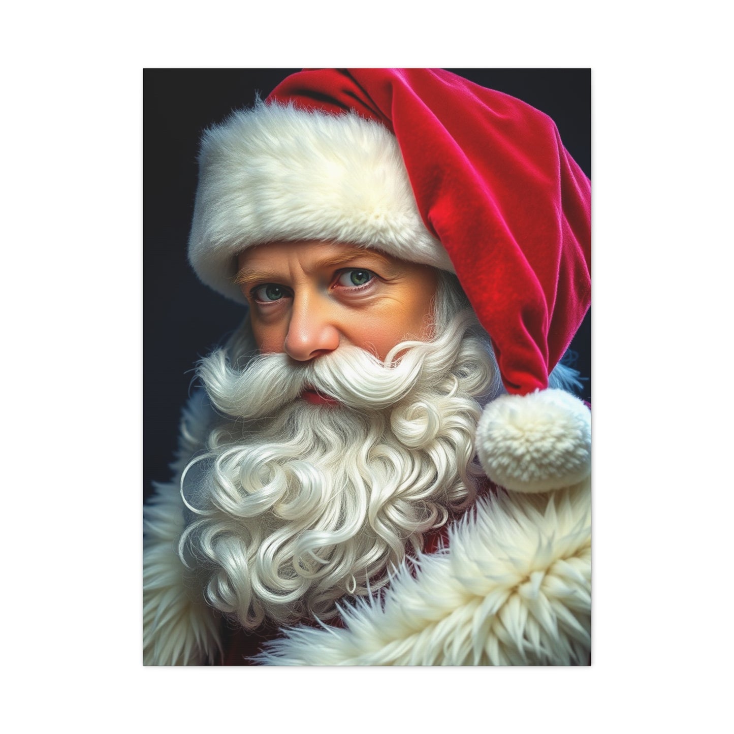 Santa Claus Art Luxury Canvas Wall Art & Canvas Print