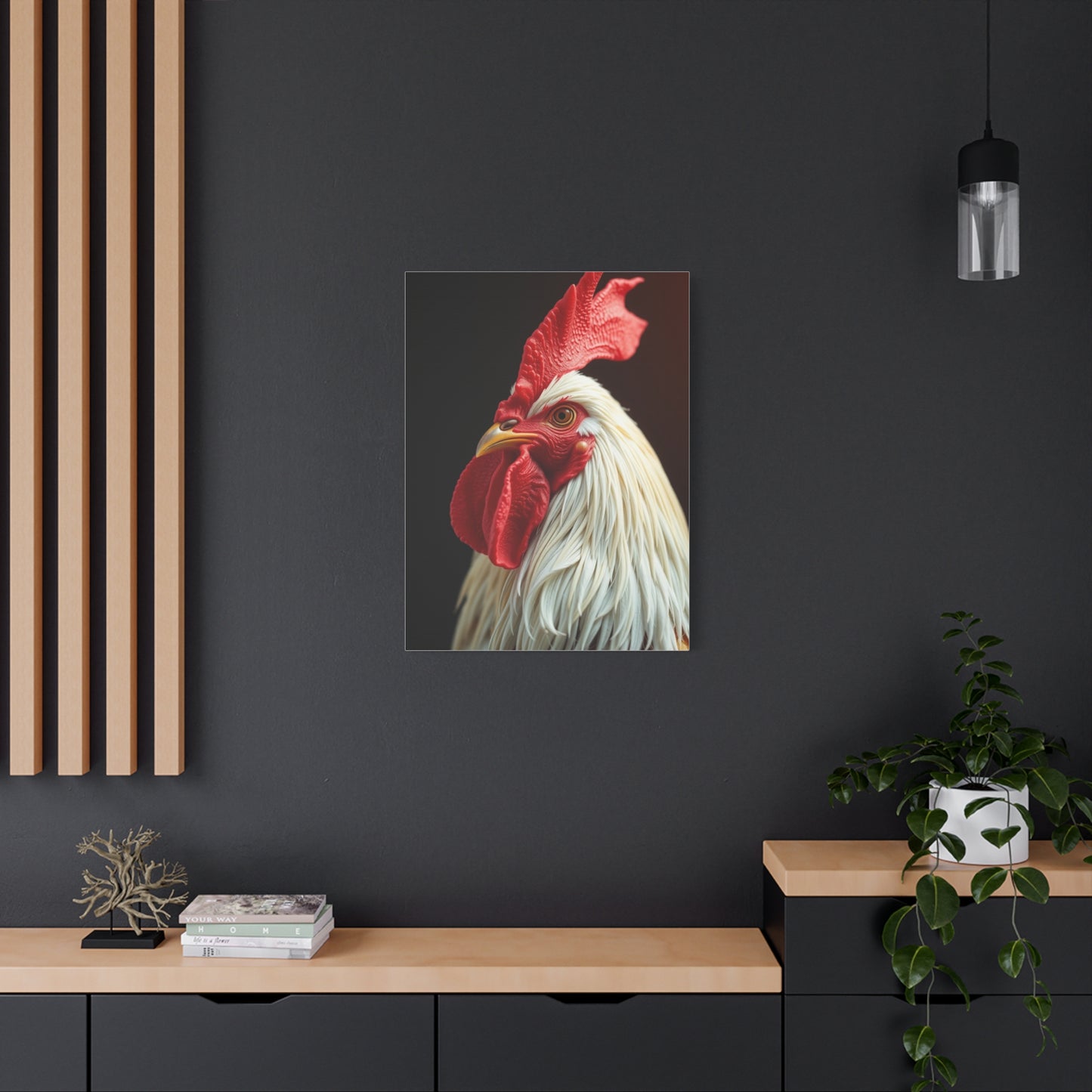 Vision Chicken & Rooster Wall Art Art Wall Art & Canvas Print