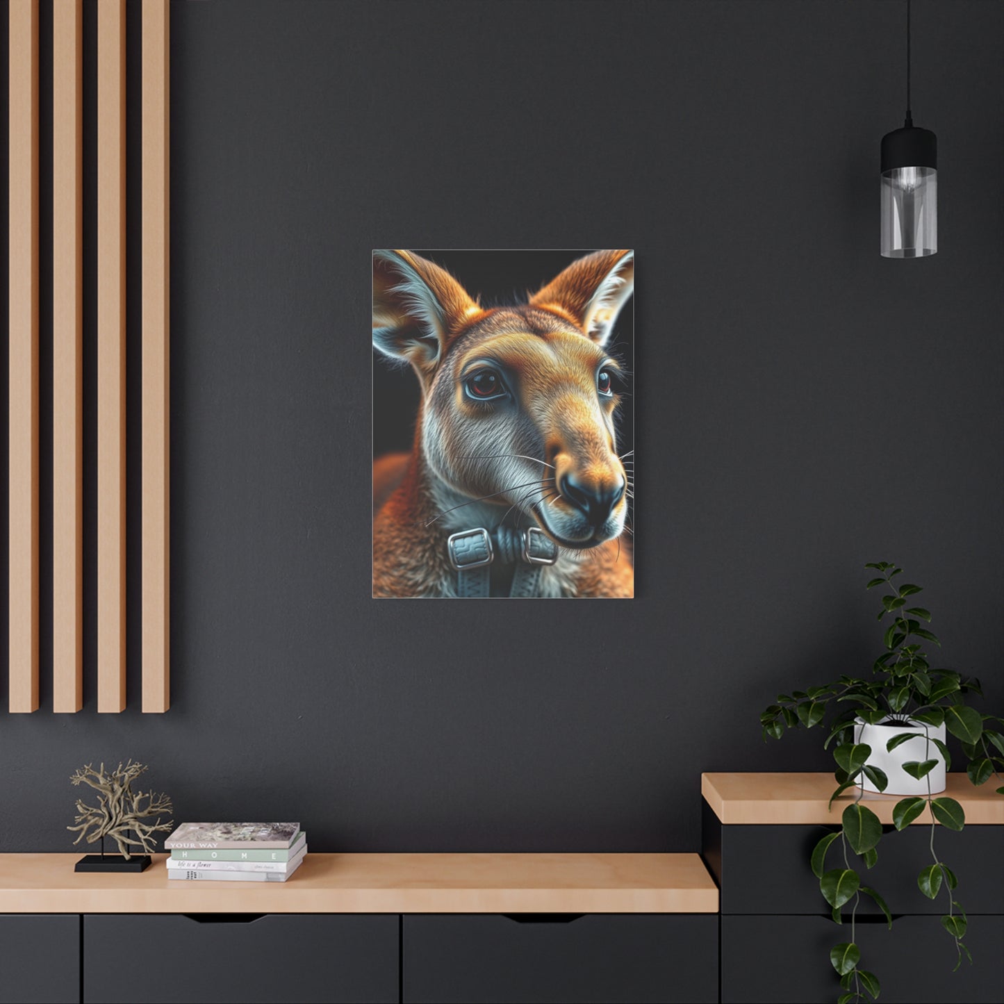 Kangaroo Art Refined Canvas Wall Art & Canvas Print