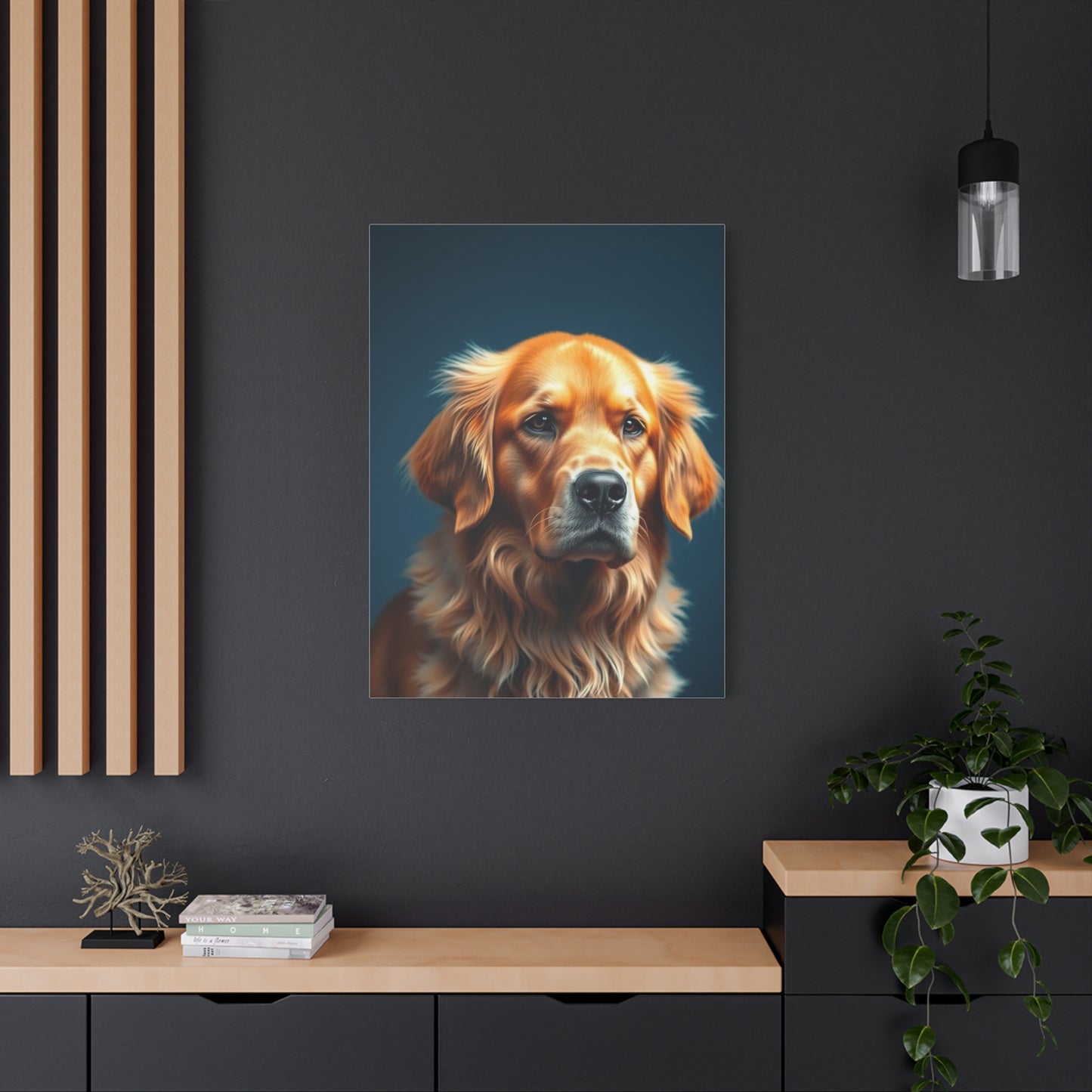 Elite Golden Retriever Art Vision Wall Art & Canvas Print