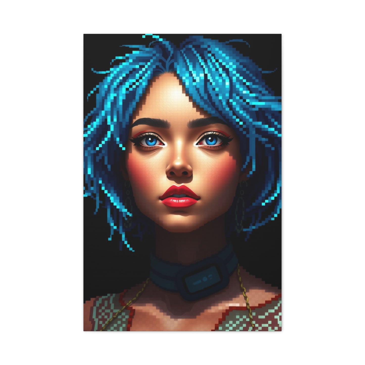 Opulent Pixel Portraiture