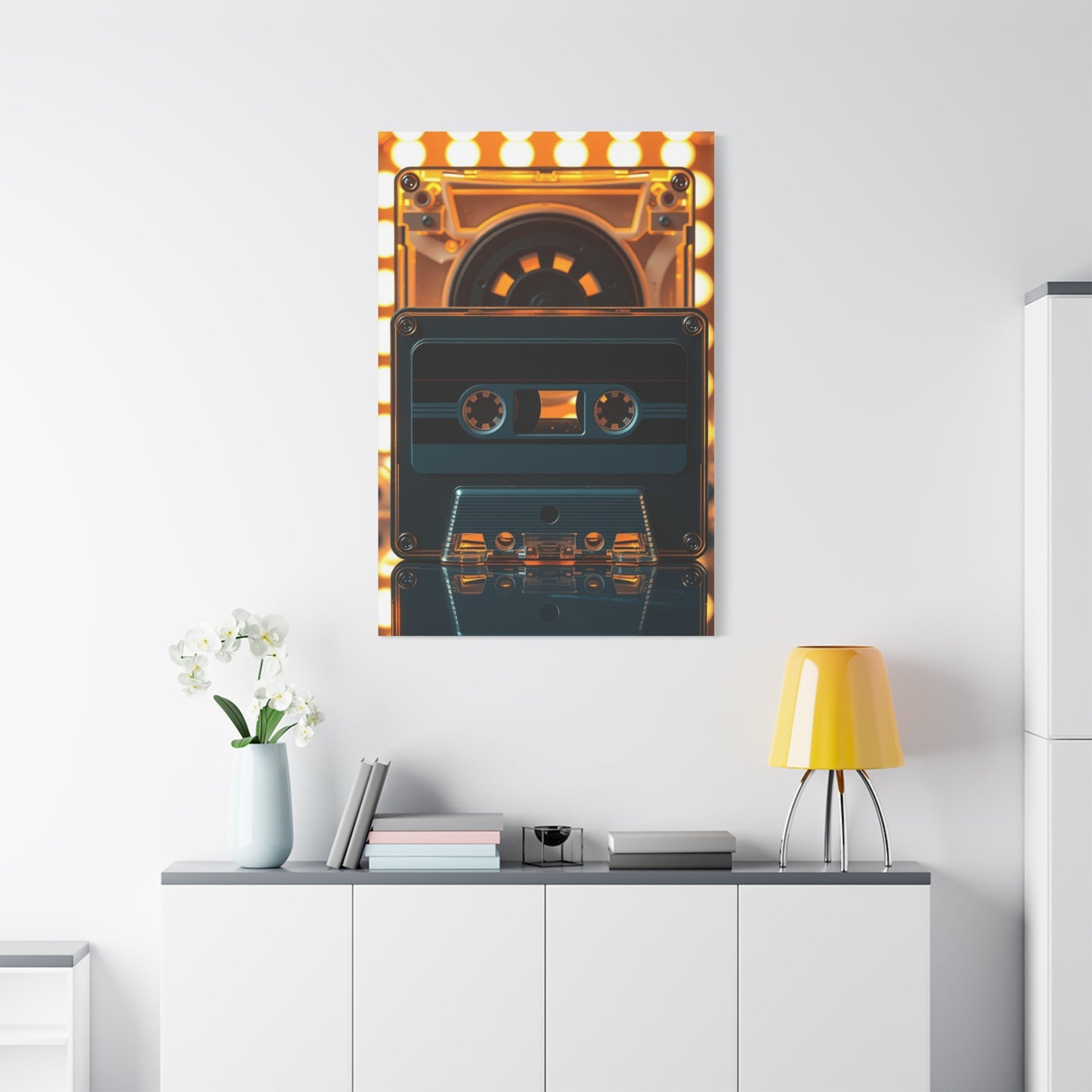 Vision Cassette Tapes Art Art Wall Art & Canvas Print