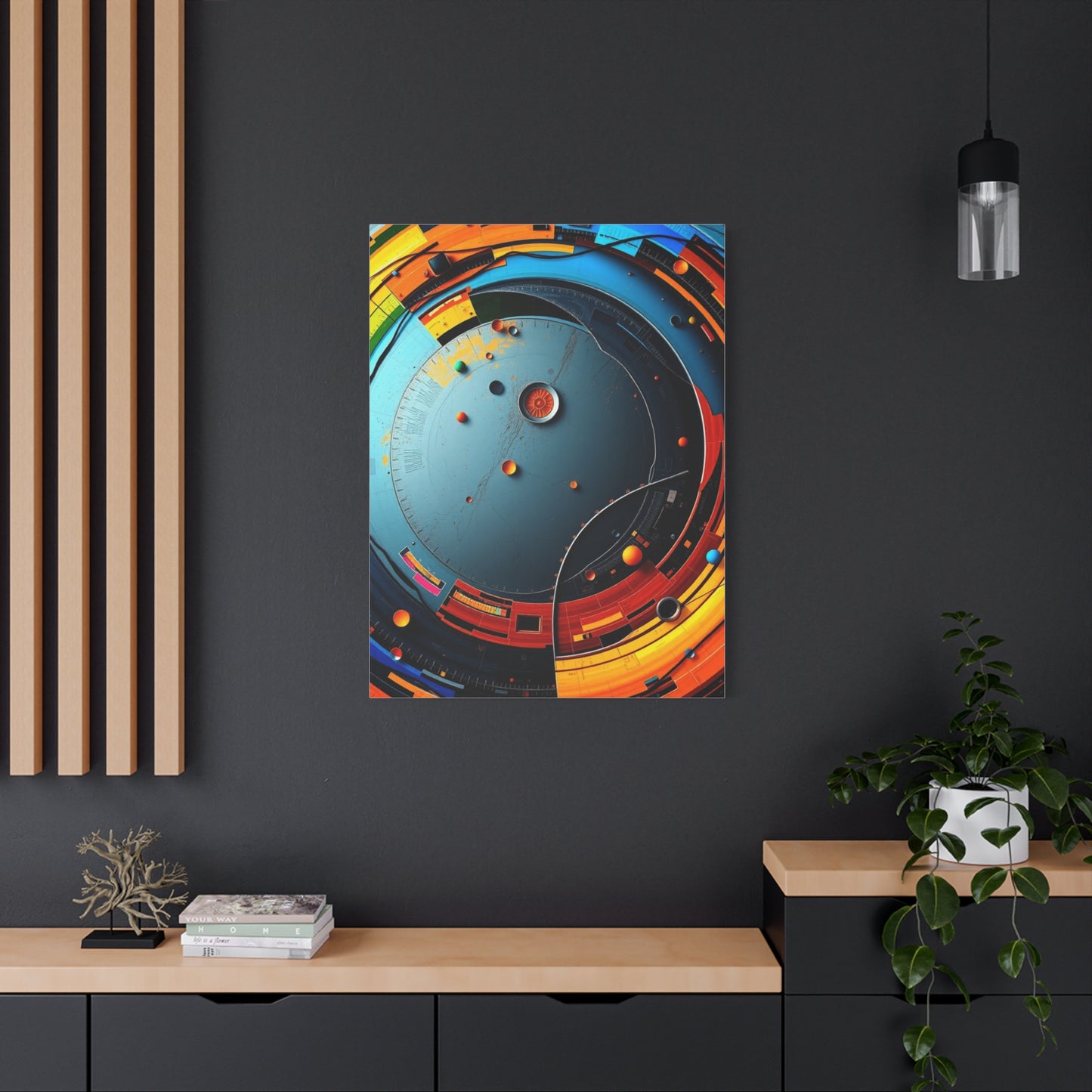 Supreme Circular Abstract Art Collection Wall Art & Canvas Print
