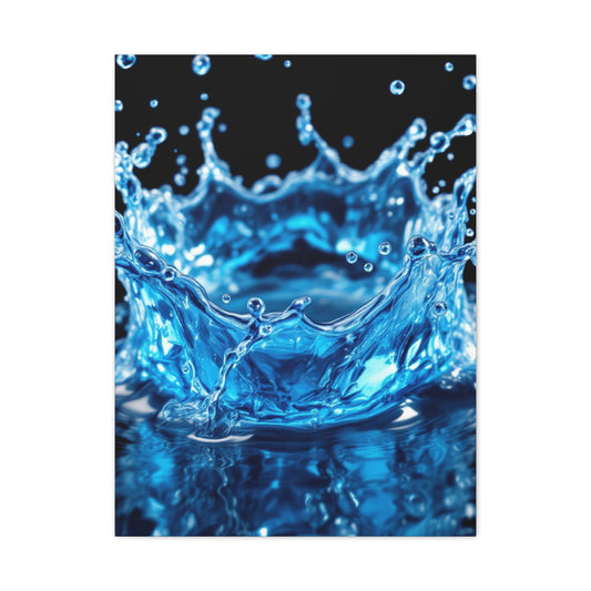 Frozen Splash Moment Wall Art & Canvas Prints