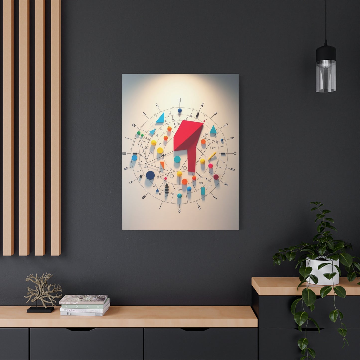 Modern Math Art for Creative Spaces Supreme Gallery Wall Art & Canvas Print
