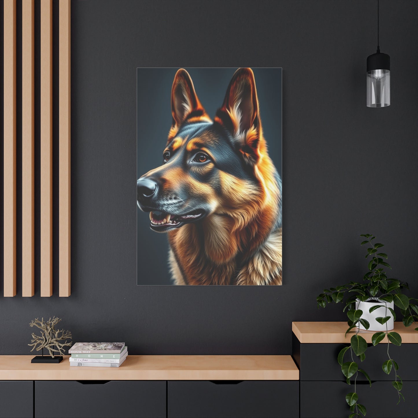 Supreme German Shepherd Art Collection Wall Art & Canvas Print