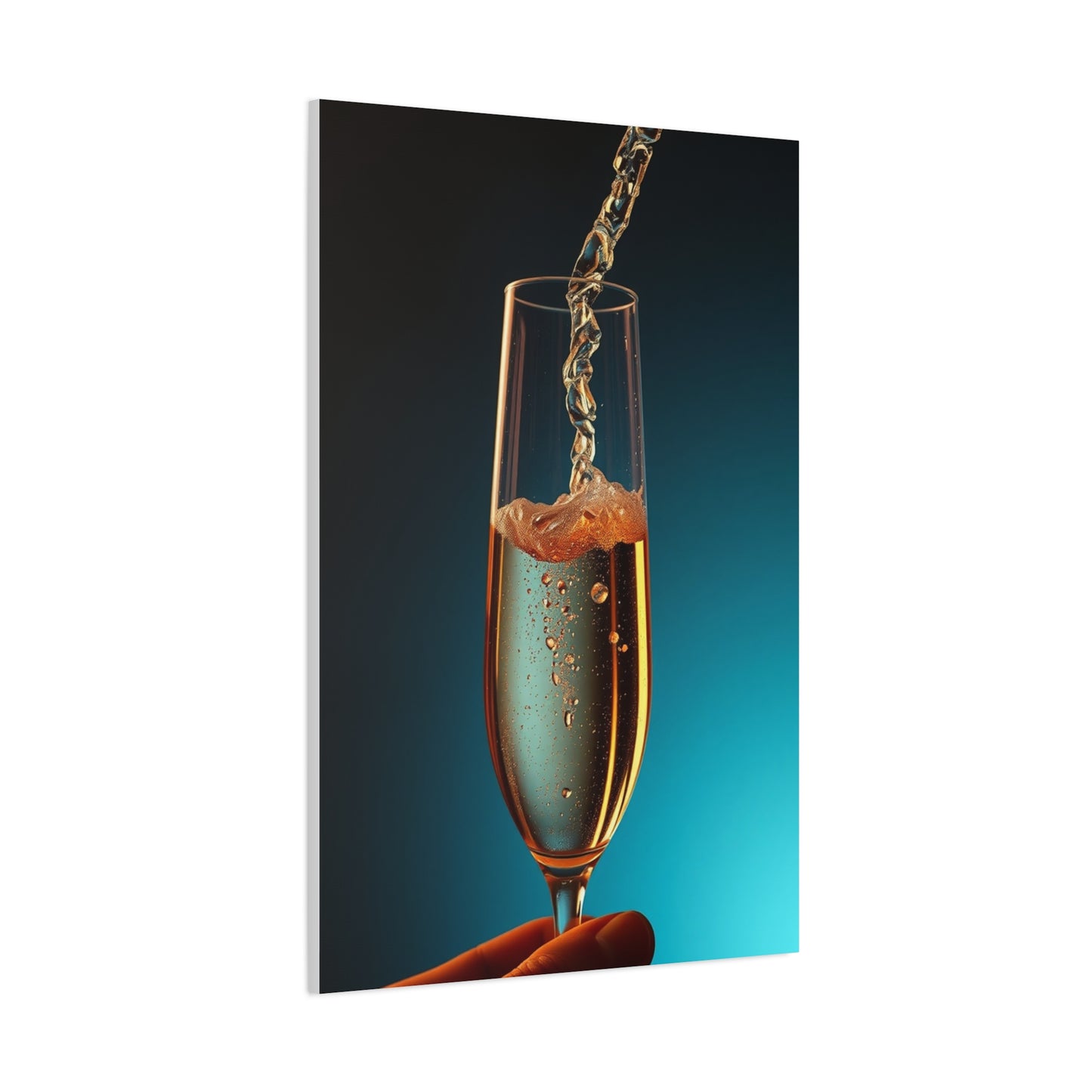 Masterpiece Champagne Art Vision Wall Art & Canvas Print