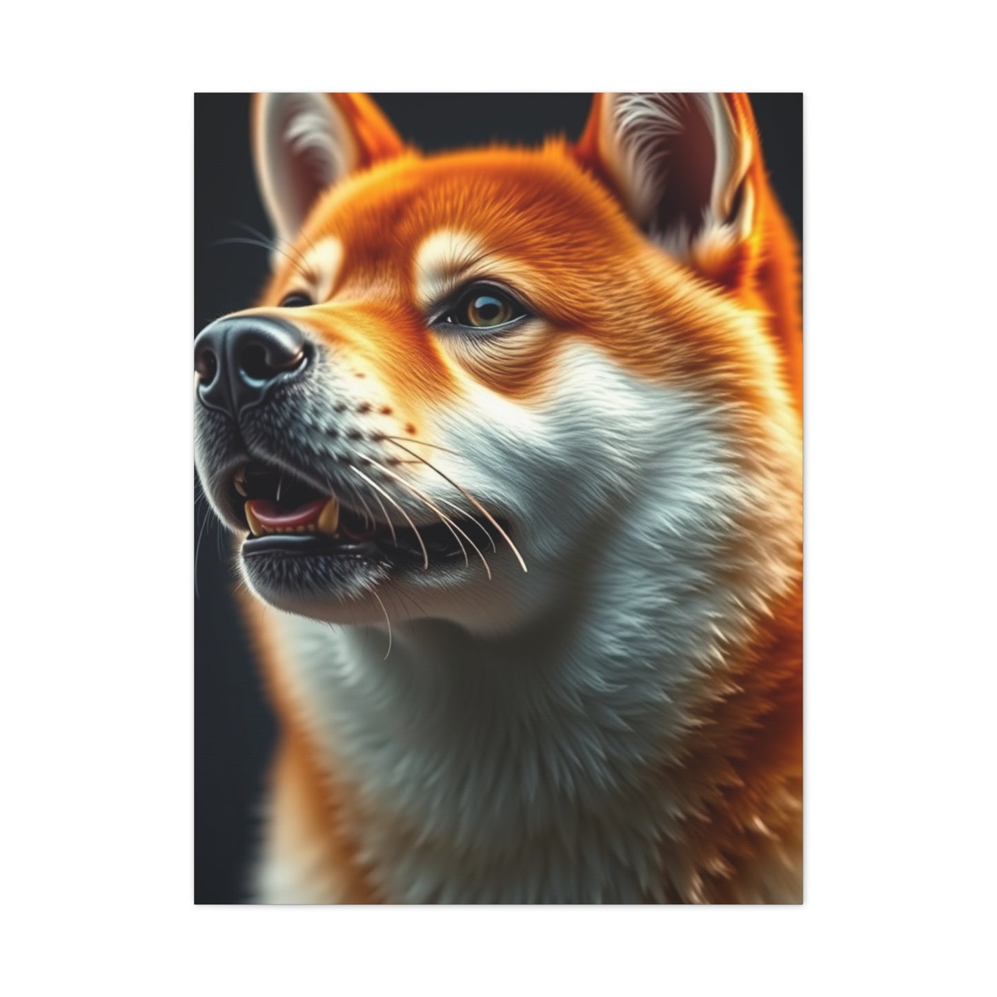 Shiba Inu Dog Art Supreme Gallery Wall Art & Canvas Print