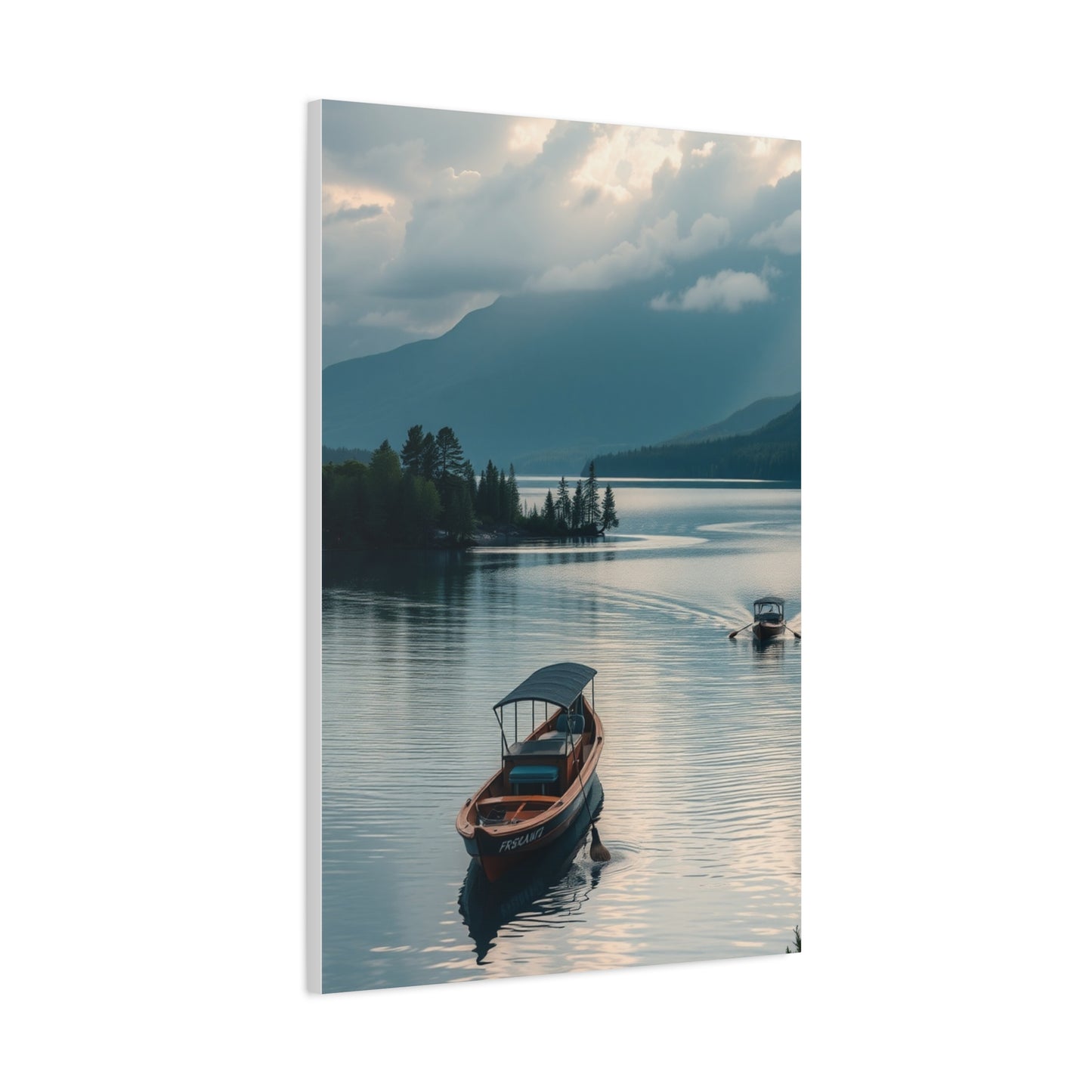Masterpiece Lakes Art Vision Wall Art & Canvas Print