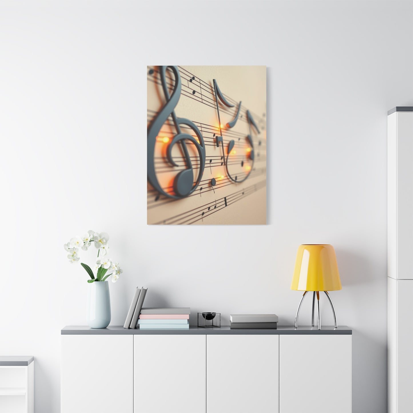 Elite Musical Notes Art Vision Wall Art & Canvas Print