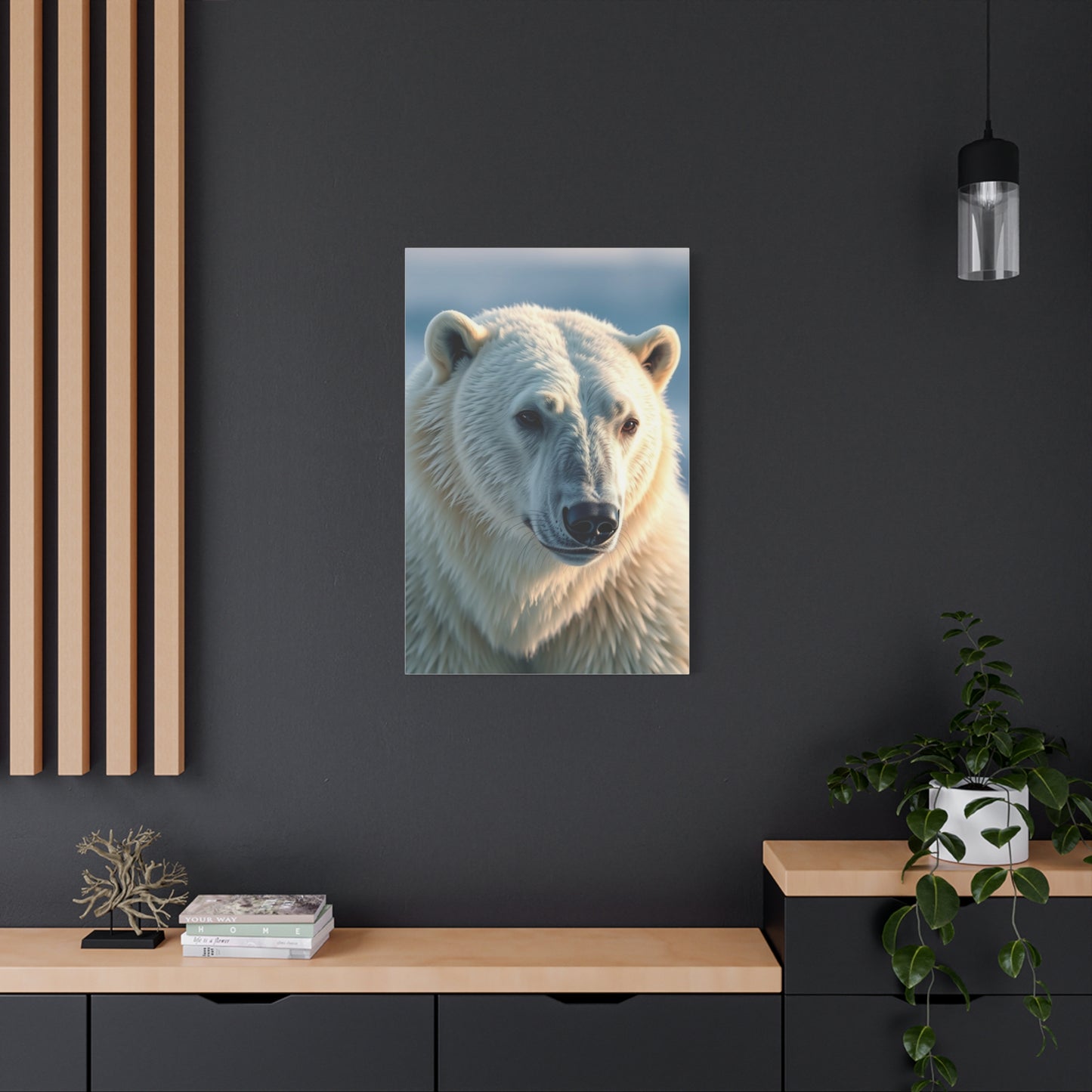 Polar Bear Art Luxury Canvas Wall Art & Canvas Print