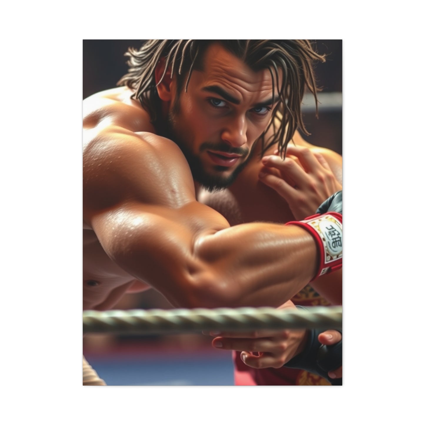 Masterpiece Wrestling Art Vision Wall Art & Canvas Print