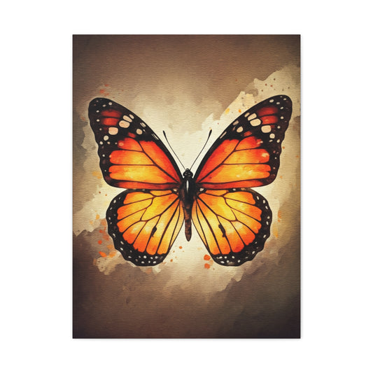 Classic Monarch Butterfly Portrait Wall Art & Canvas Prints