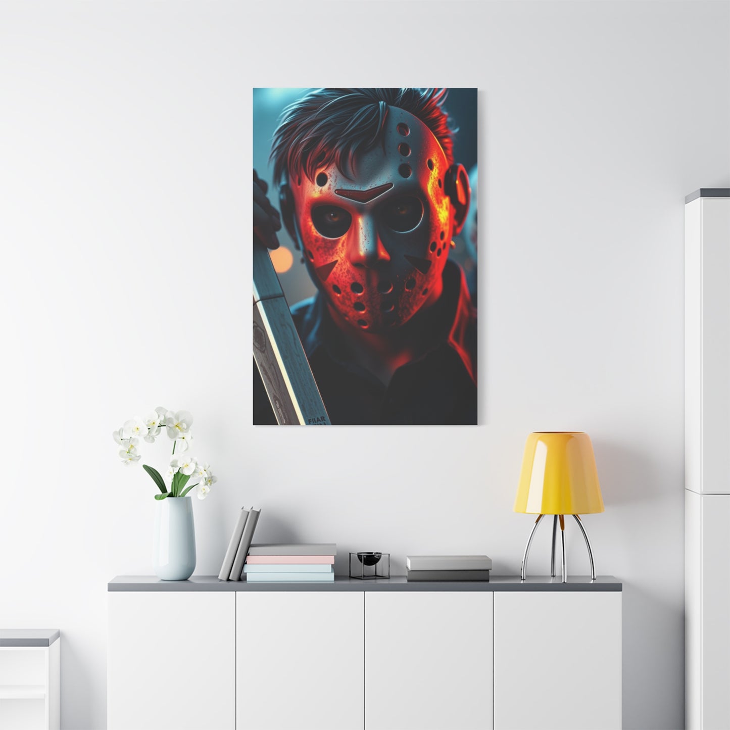 Friday The 13th Characters Art Refined Canvas Wall Art & Canvas Print