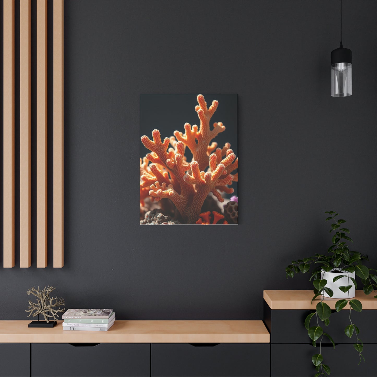 Vision Coral Art Art Wall Art & Canvas Print