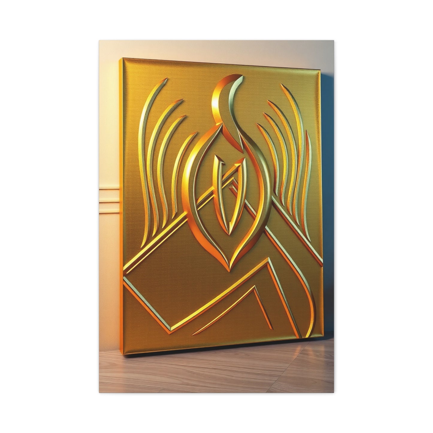 Supreme Gold & Silver Canvas Art Collection Wall Art & Canvas Print