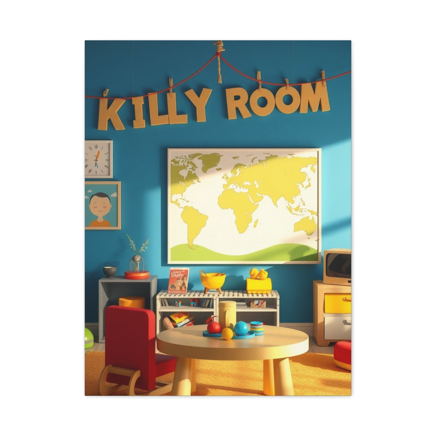 Collection Kids Playroom Art Art Wall Art & Canvas Print