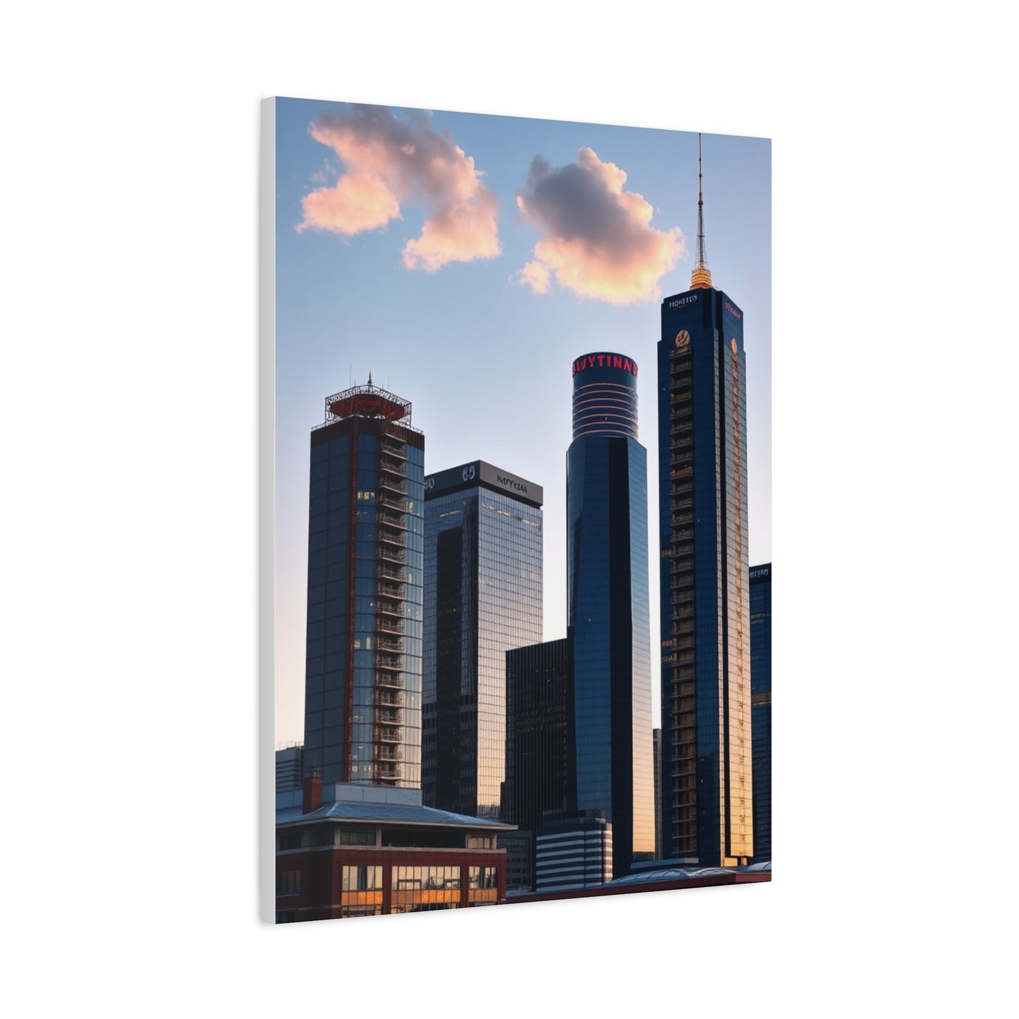 Masterpiece Houston Skylines Art Vision Wall Art & Canvas Print