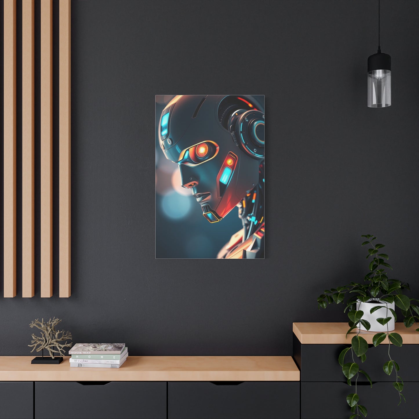 Masterpiece Robot Art Vision Wall Art & Canvas Print
