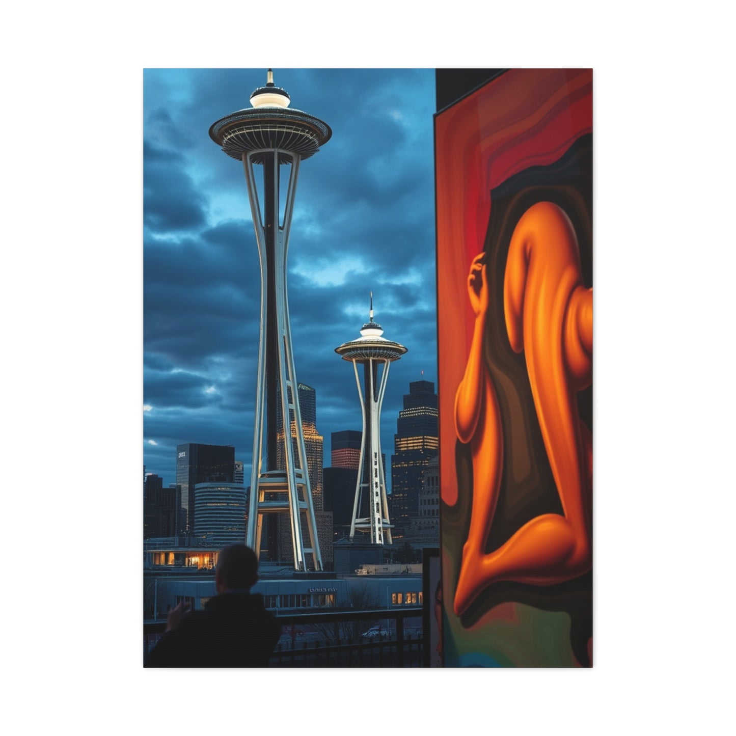 Seattle Art Refined Canvas Wall Art & Canvas Print