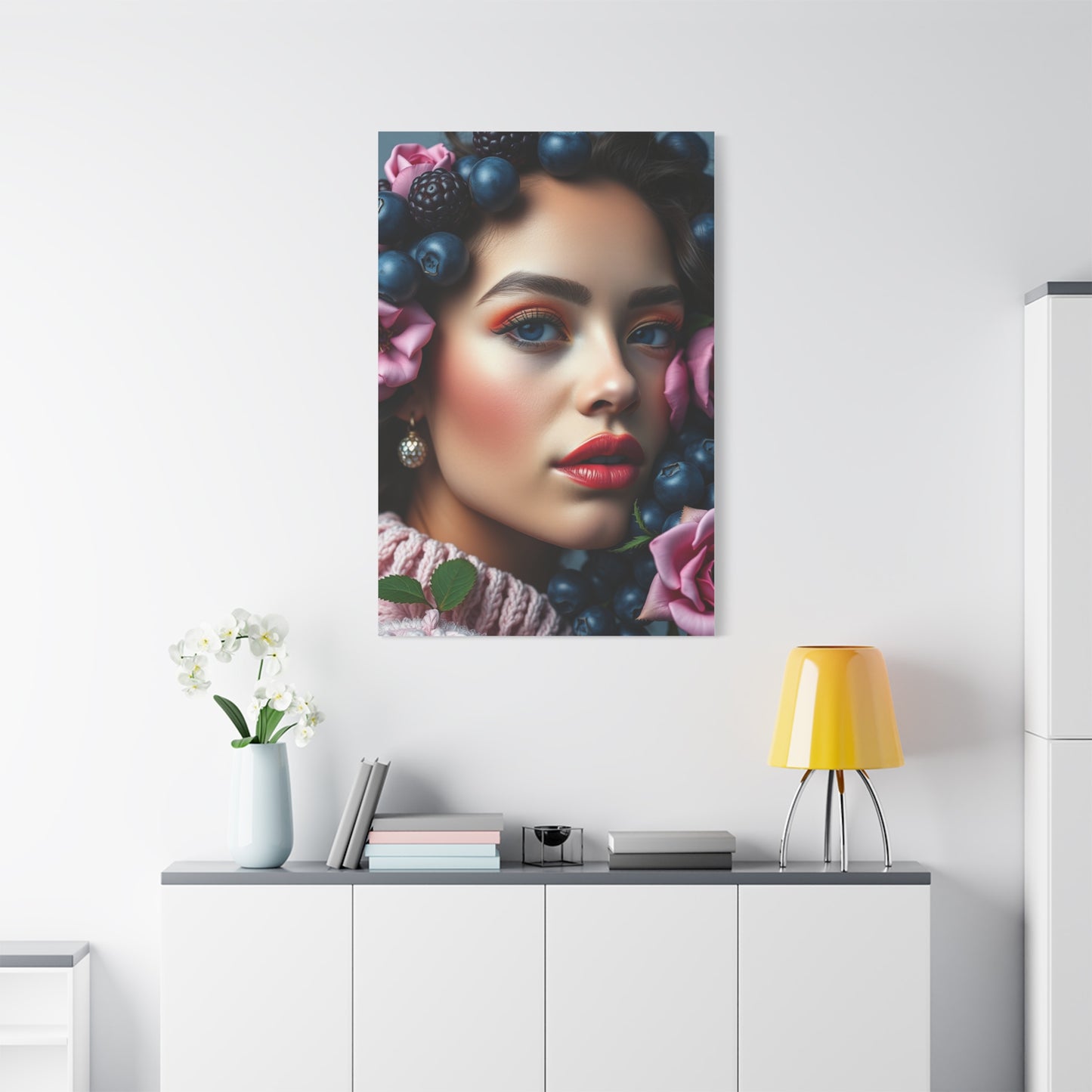 Serenade in Blush & Indigo